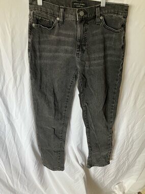 Banana Republic: Light Black "The Beau Jean" Denim Skinny Jeans- 0/25